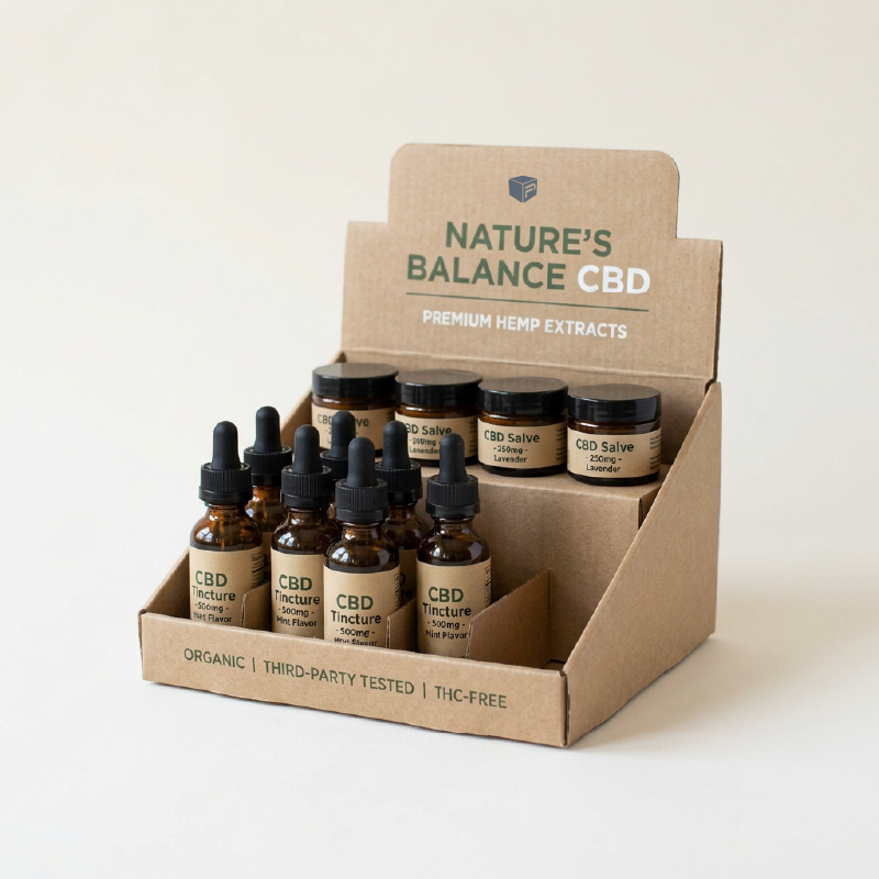 Cardboard CBD Display Boxes (1)