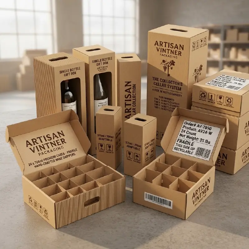 Custom Bottle Boxes with inserts(4)