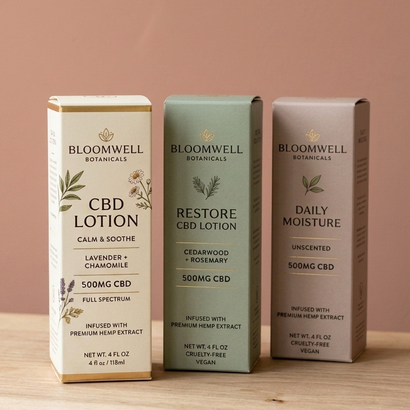 Custom CBD Lotion Boxes (3)