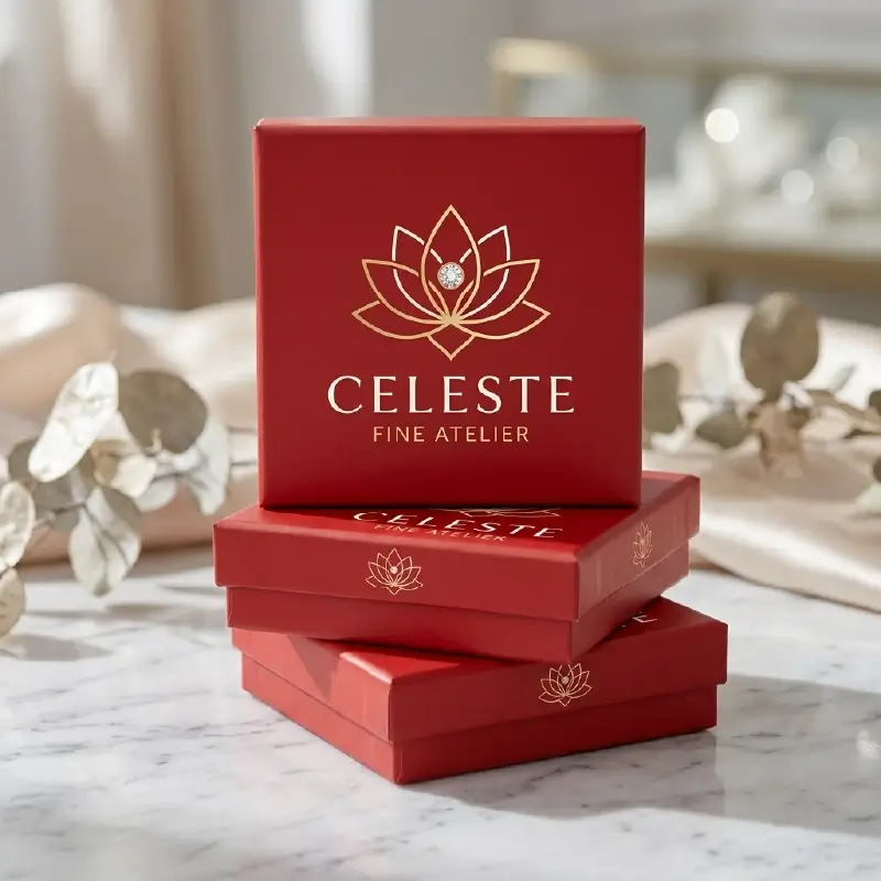 Custom Cufflink Boxes with logo (2)