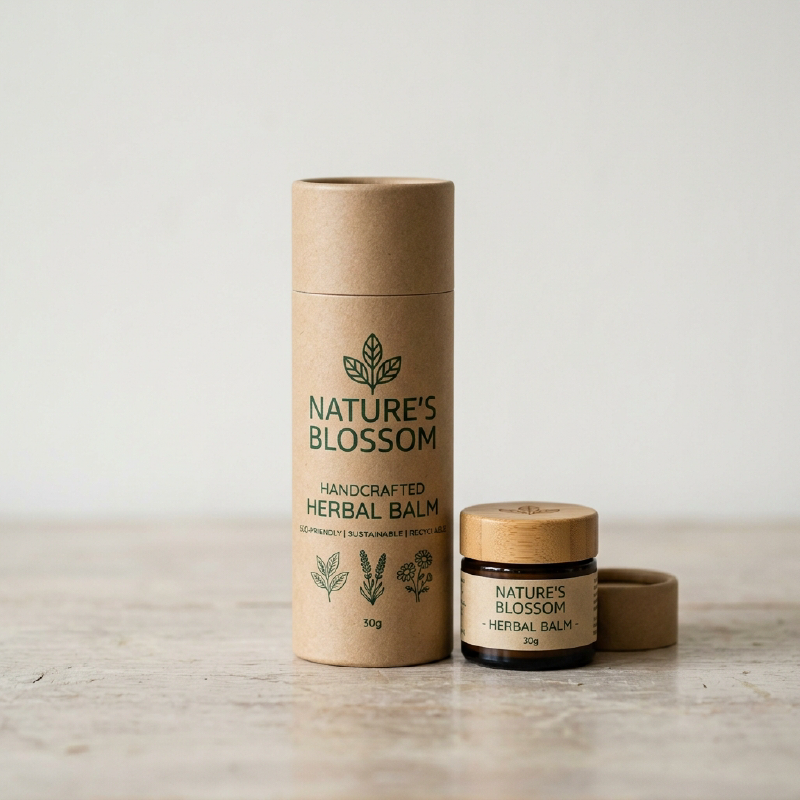 Custom Eco Friendly Paper Tube packaging (3)