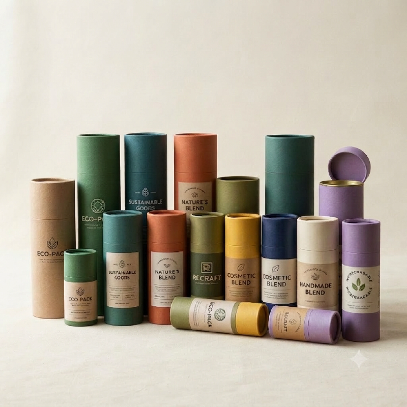 Custom Eco-Friendly Paper Tubes