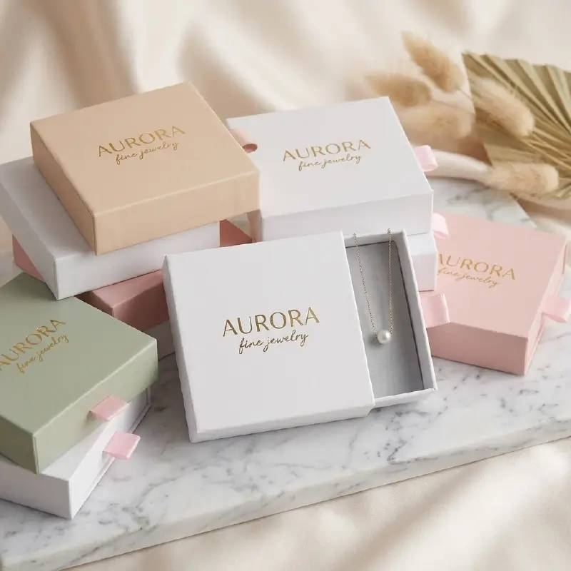 Custom Necklace Boxes with lid (2)