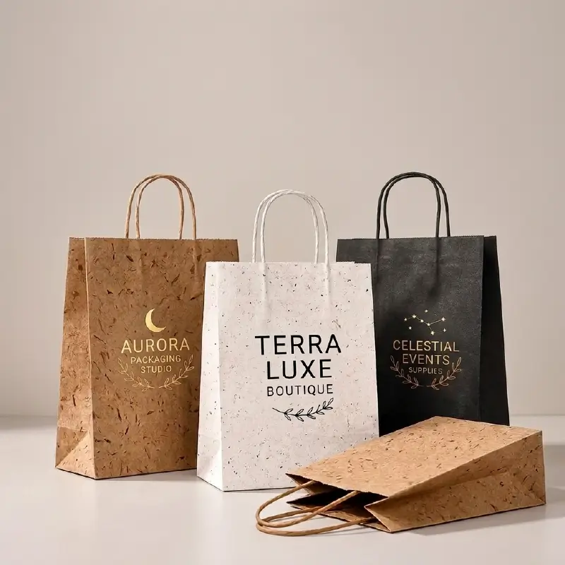 Custom Recycled Paper Bags wholesale (4)
