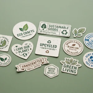 Custom Recycled Paper Stickers