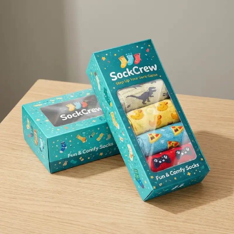 Custom Socks Boxes