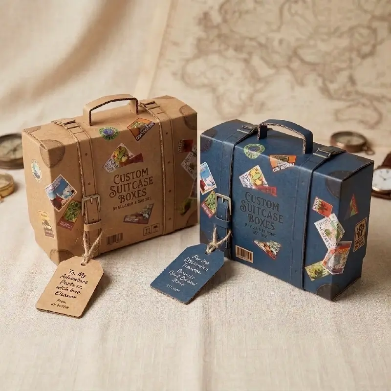Custom Suitcase Boxes