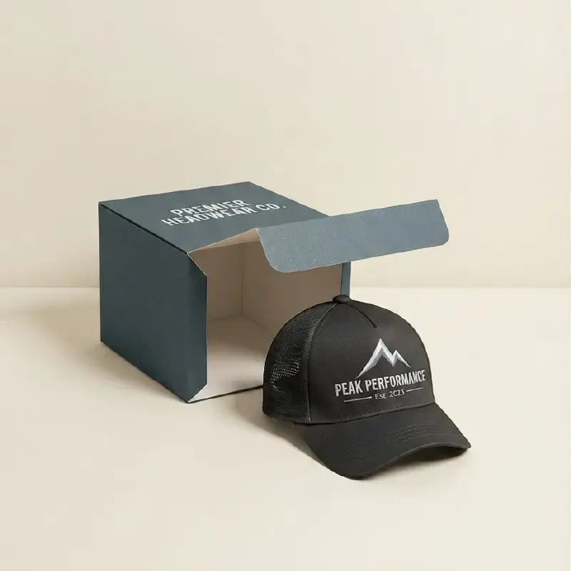 Custom cardboard Hat Boxes (2)