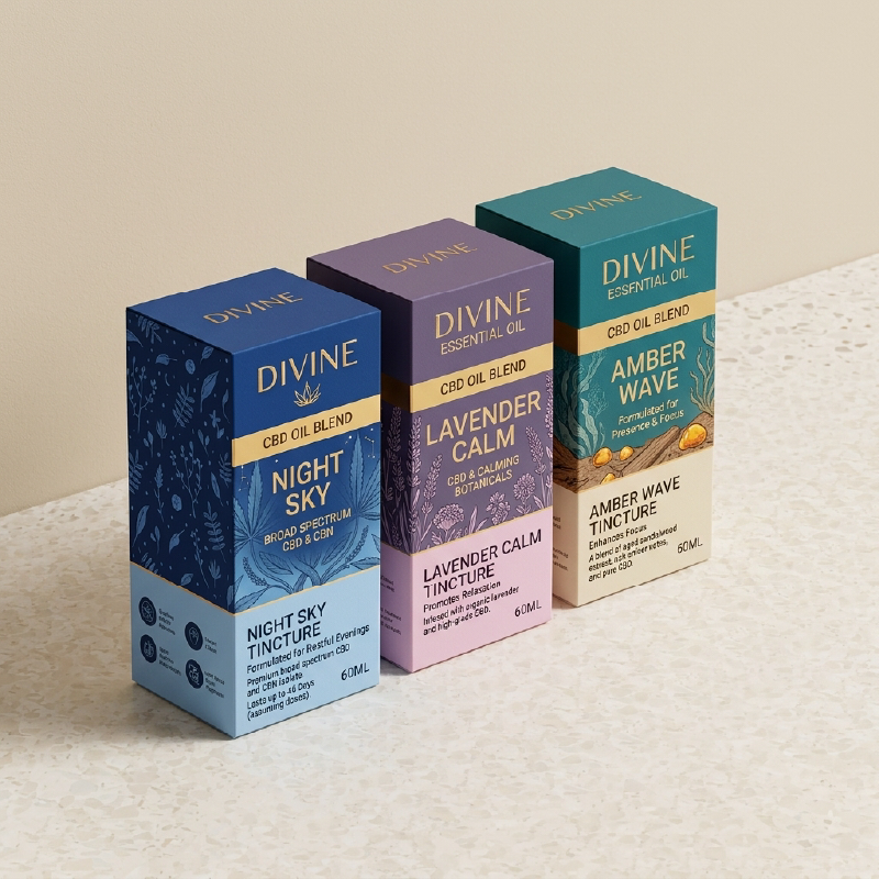 Custom kraft CBD Oil Boxes (4)