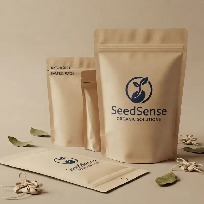 Custom kraft Eco Friendly Pouches (4)