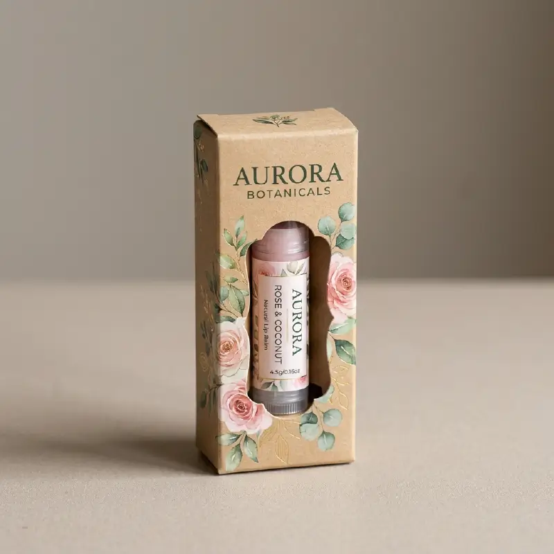 Custom kraft Lip Balm Boxes (3)