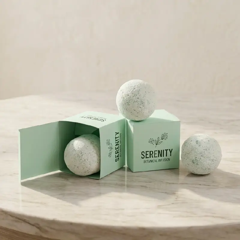 Custom Bath Bomb Boxes