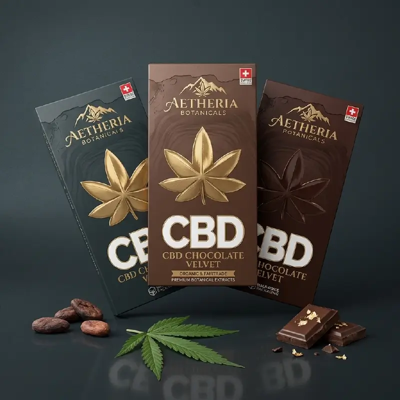 Custom printed CBD Chocolate Boxes (4)
