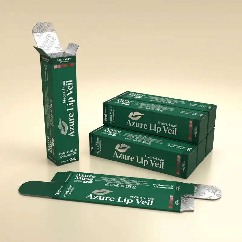 Custom printed Lip Gloss Boxes (2)