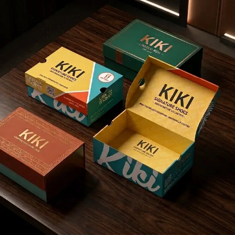 Custom printed Shoe Boxes (2)