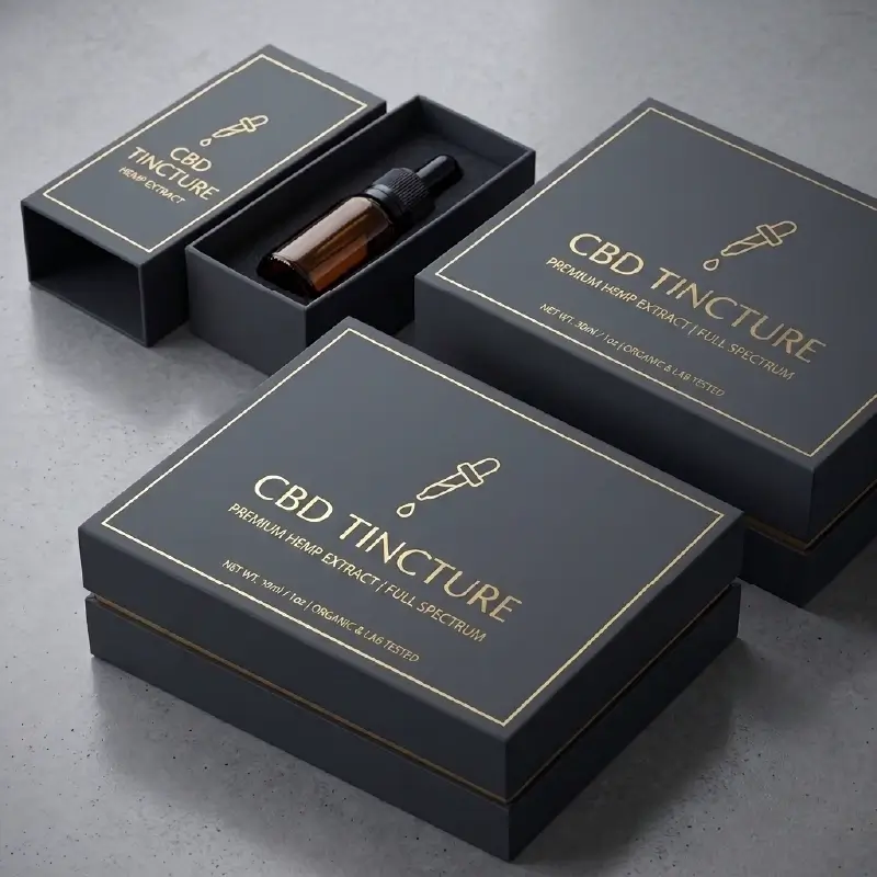 custom CBD Tincture Boxes (2)