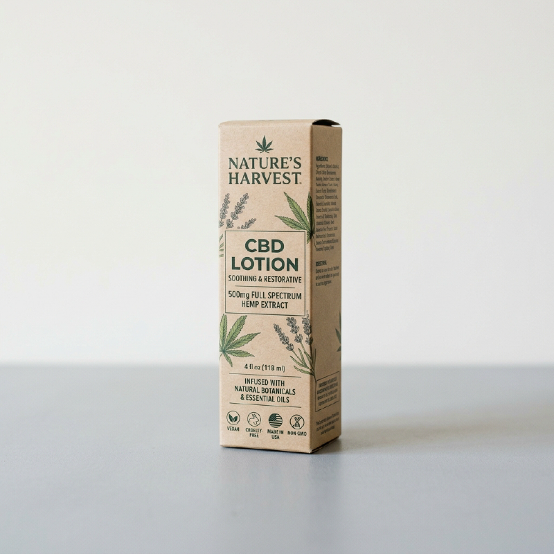 kraft CBD Lotion Boxes (4)