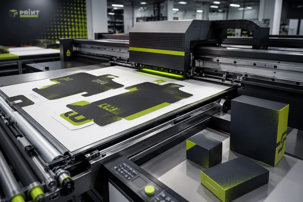 Print Corporate packaging production and samples
