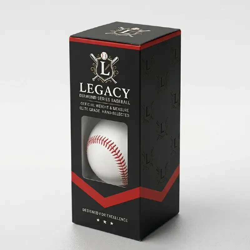 Custom Baseball Accessories Boxes with window(4)