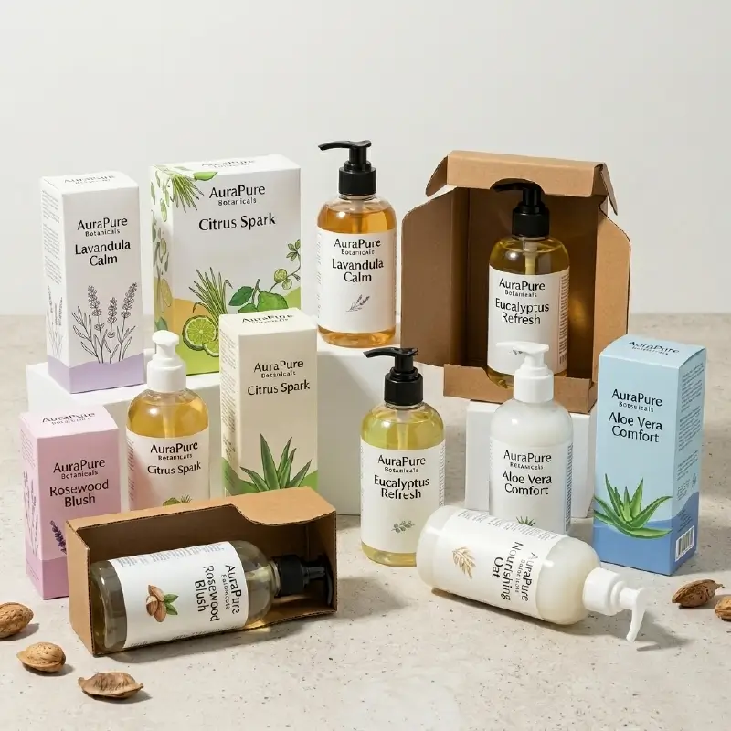 Custom Liquid Soap Boxes