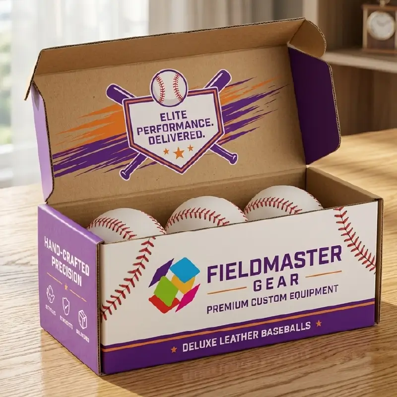 Custom cardboard Baseball Accessories Boxes (2)
