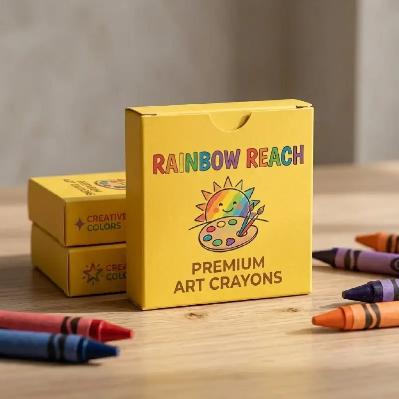 Custom cardboard Crayon Boxes (3)