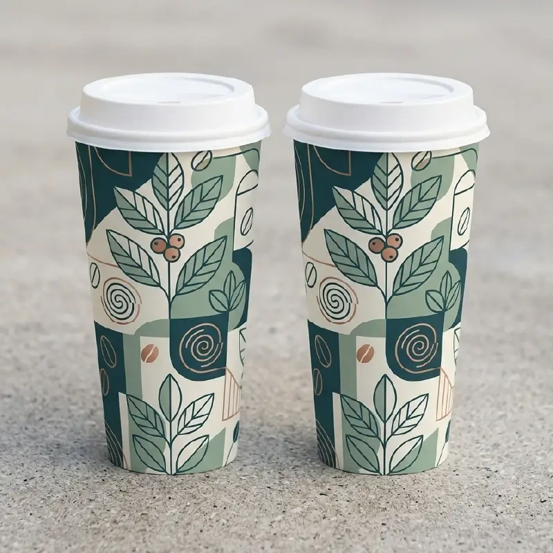 24oz Printed Single Wall Paper Cups (3)