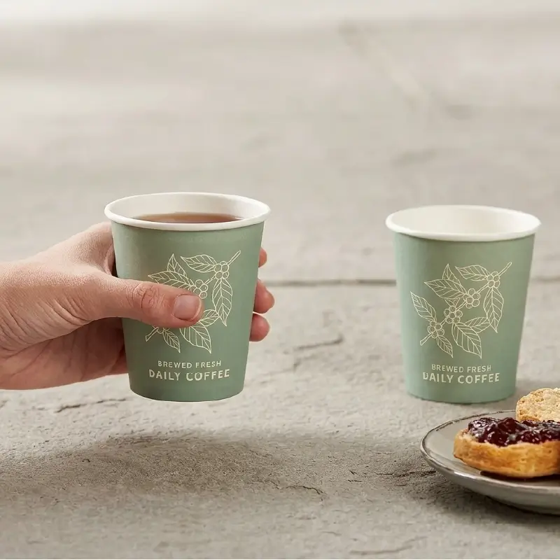 8oz Paper Coffee Cups With Logo (4)